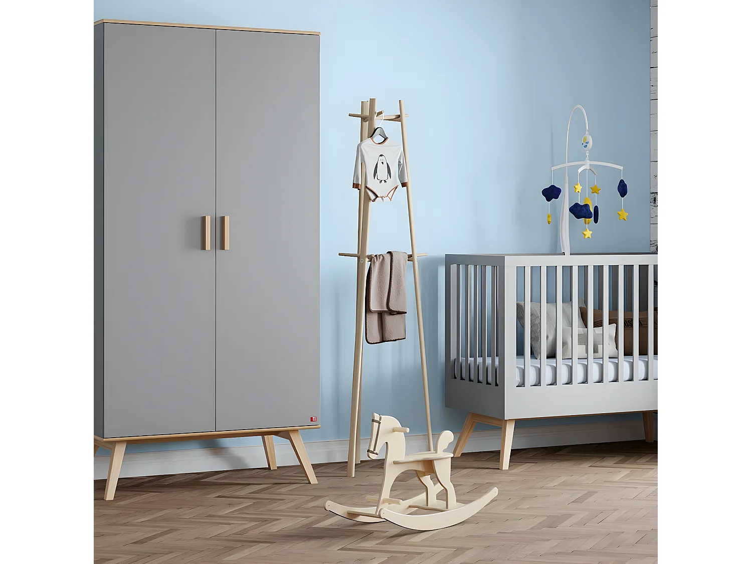 Armoire 2 portes H207,5 cm - Nautis