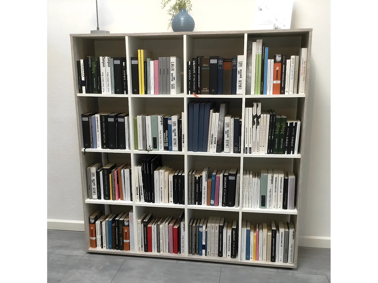 Meuble à 16 cases - L138,5 x H143 cm