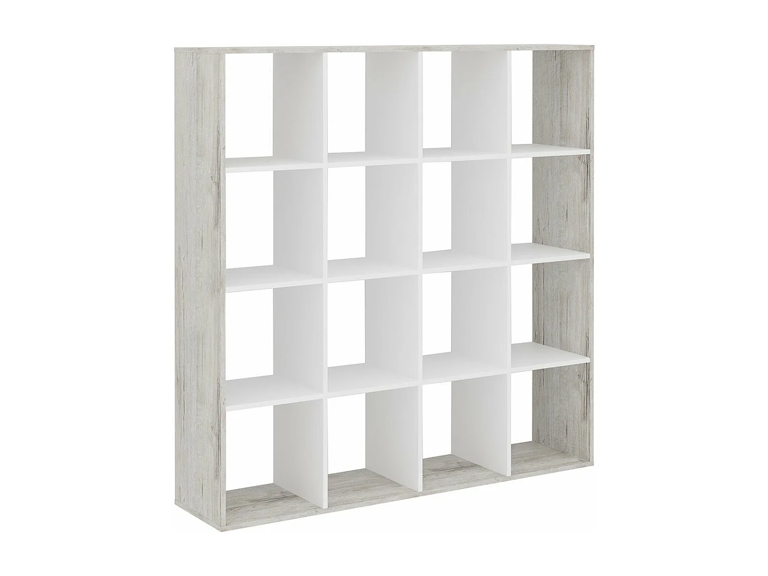 Möbel mit 16 Fächern - L138,5 x H143 cm