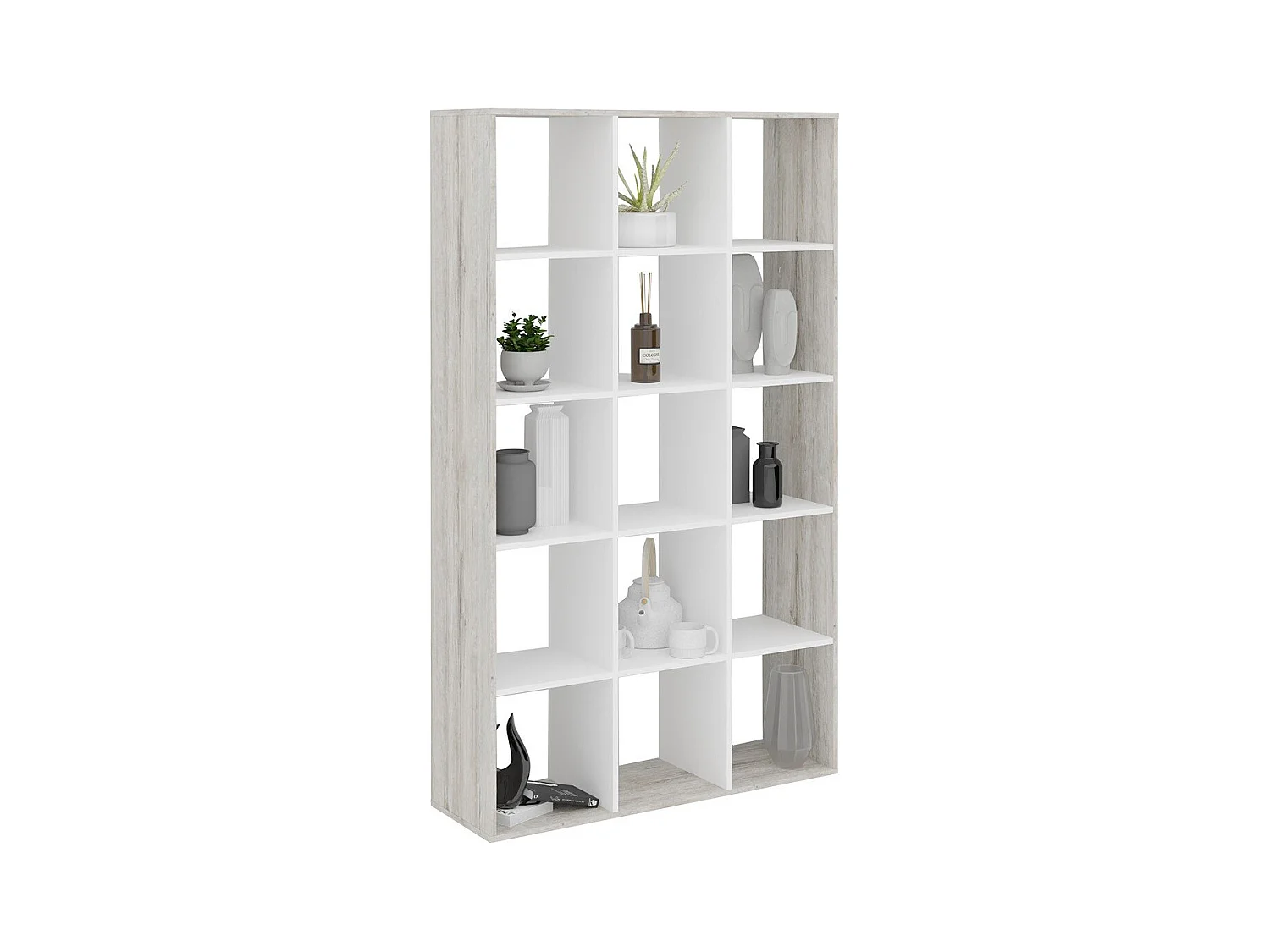 Meuble à 15 cases  - L104,3 x H178 cm