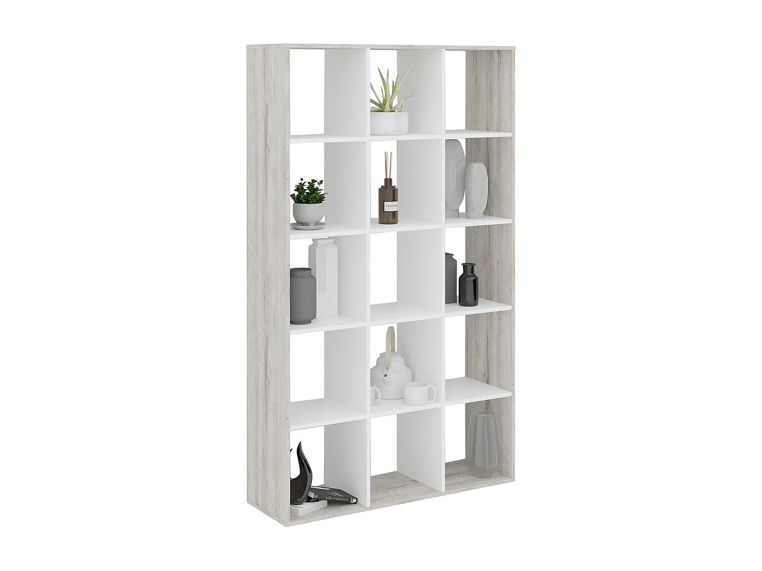 Meuble à 15 cases  - L104,3 x H178 cm