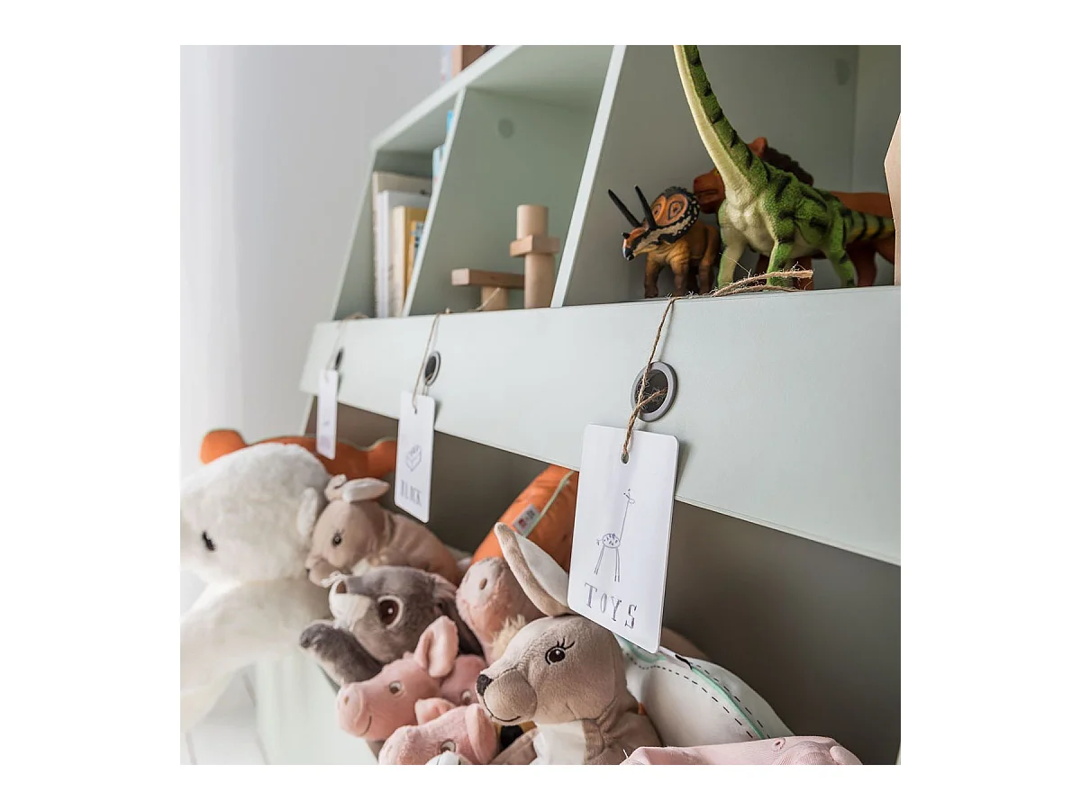 Etagère de rangement pour livres et jouets L90 cm - Tuli