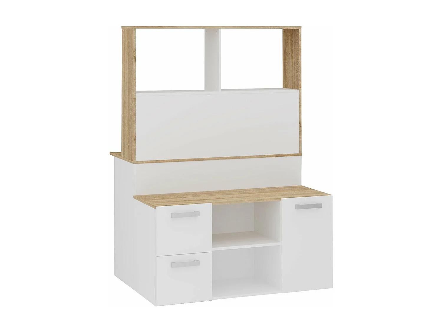 Meuble multifonctions TV et bureau Mainz - L110,5 cm