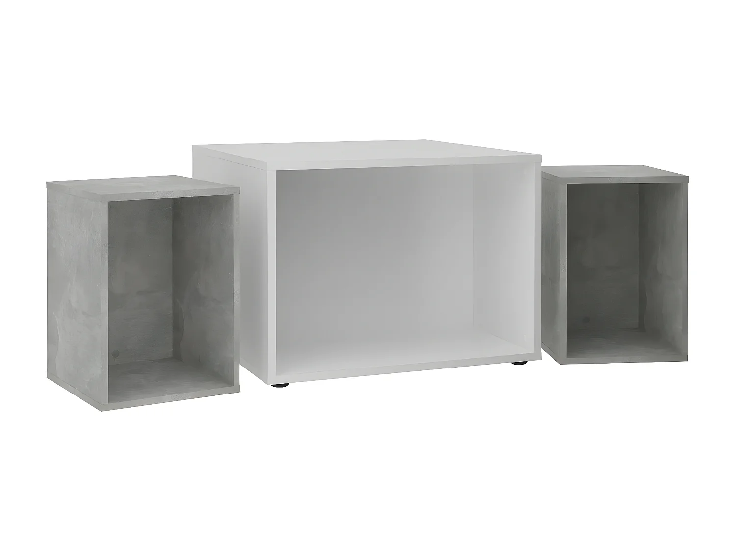 Mesa de centro con 2 elementos desmontables Joker 2 - L71,5 x H50 cm