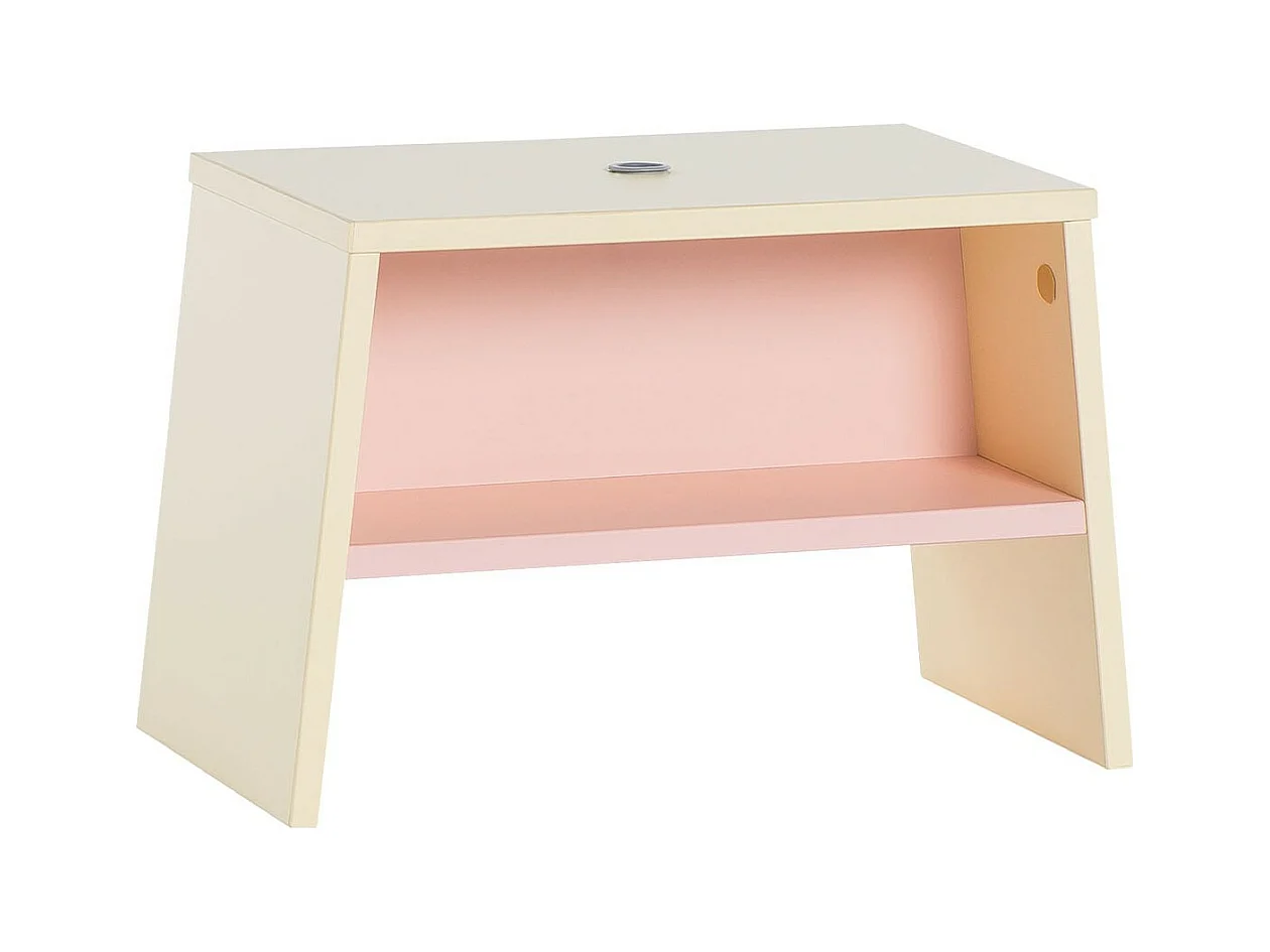Tabouret enfant empilable avec rangement - L46 cm