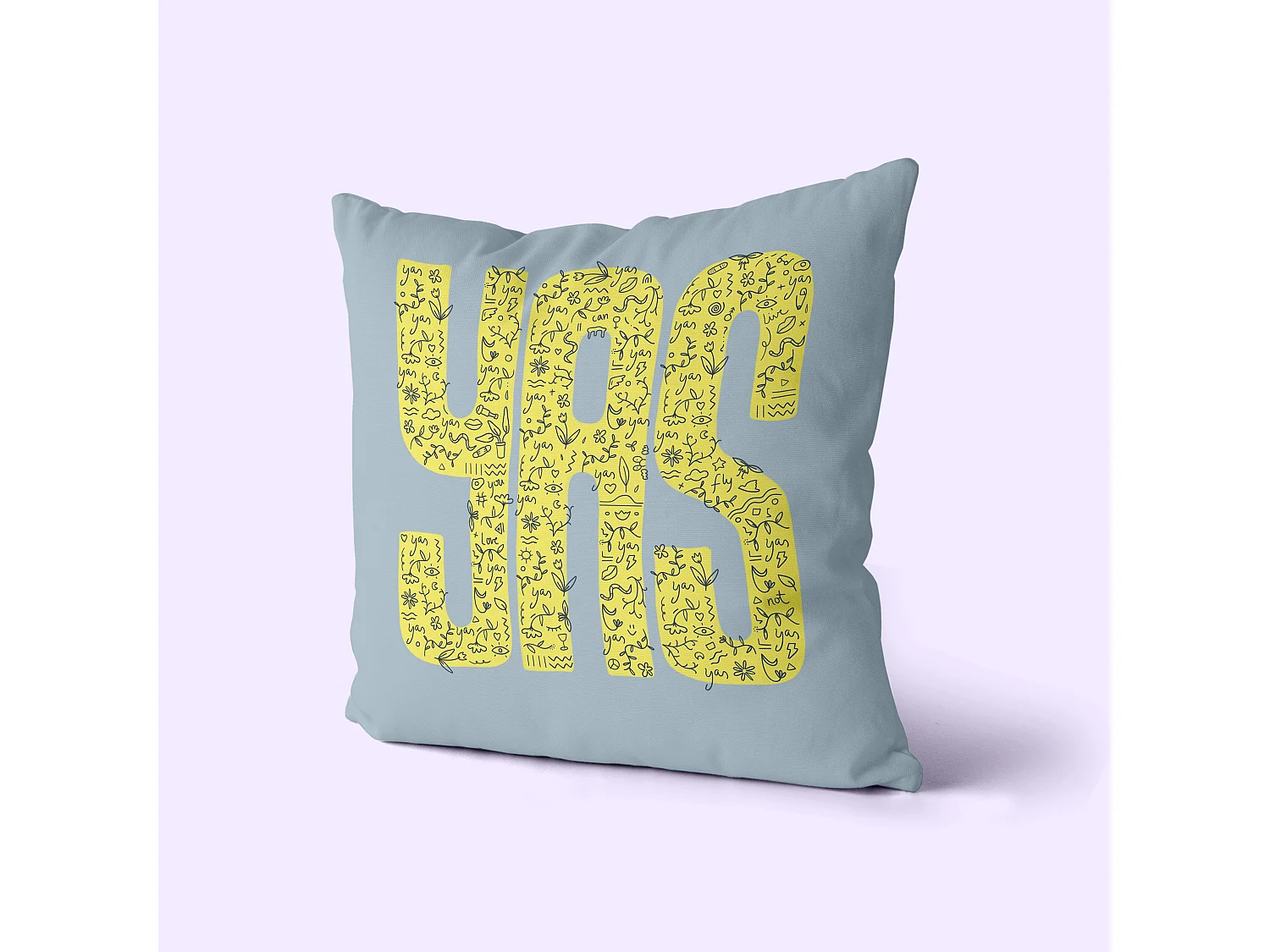 Dekorative kissenbezug 50x50 cm (2er Pack) Yas