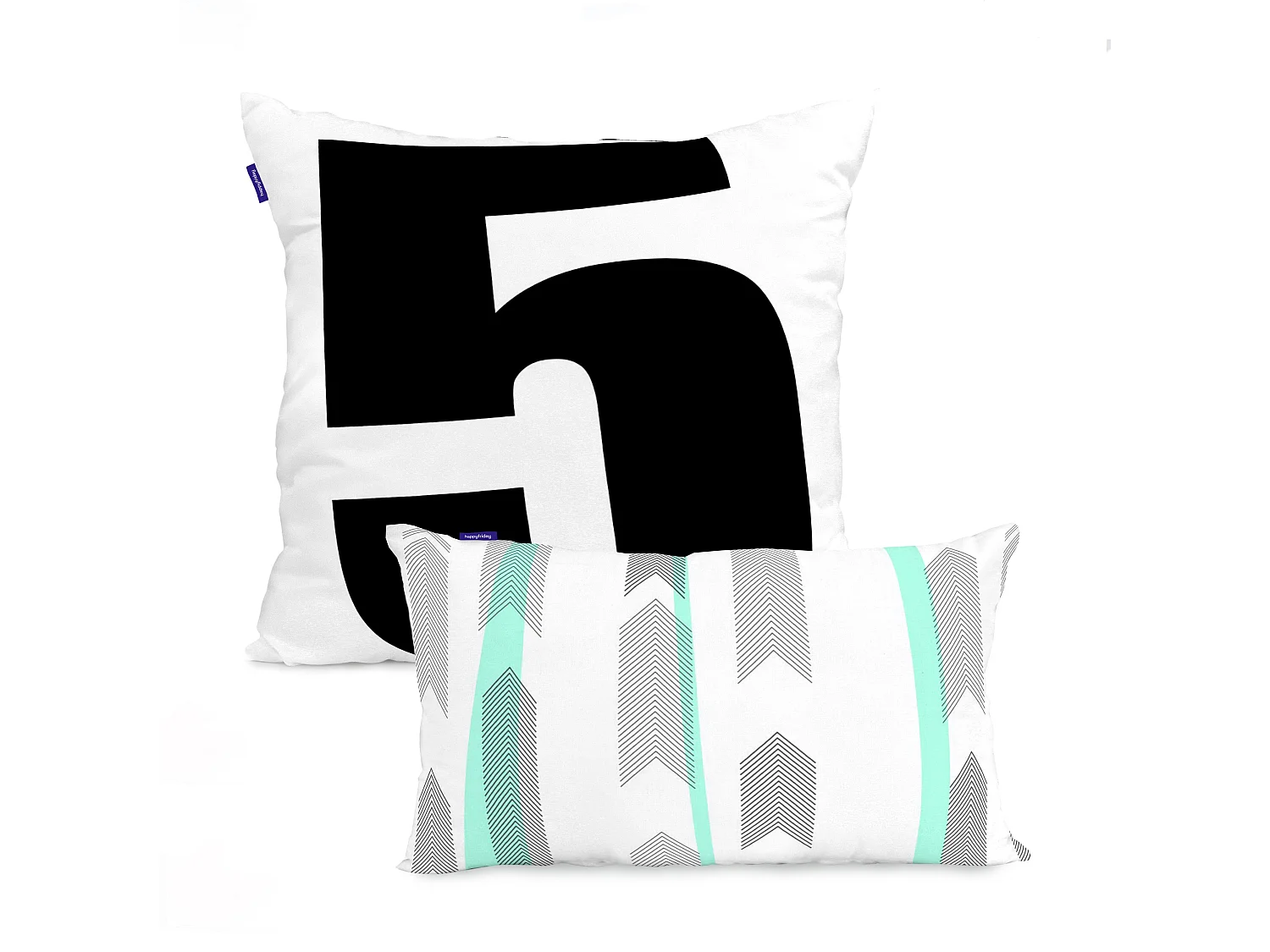 Housse de coussin 50x50 + 50x30 cm Five