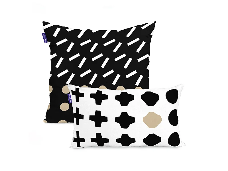 Funda de cojín 50x50 + 50x30 cm Blush sand