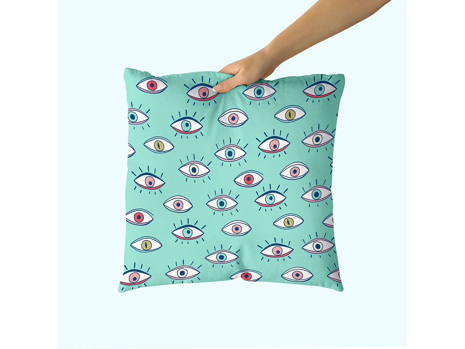 Funda de cojín decorativo 50x50 (Pack de 2) cm Look up