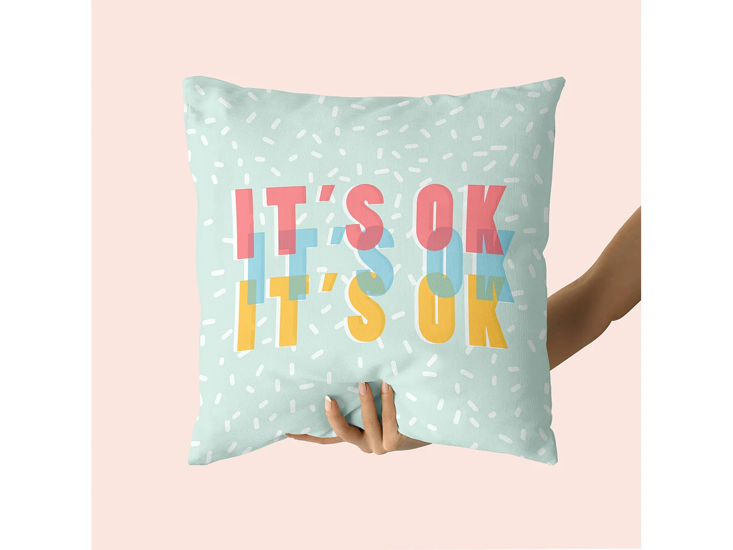 Housse de coussin décoratif 50x50 cm (Pack de 2) Okay