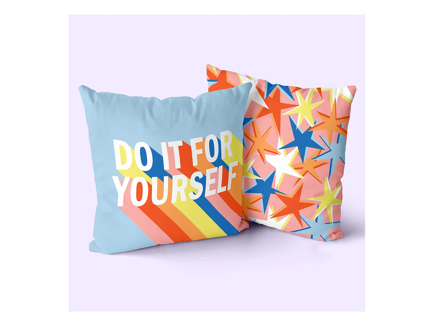 Dekorative kissenbezug 50x50 cm (2er Pack) Do it