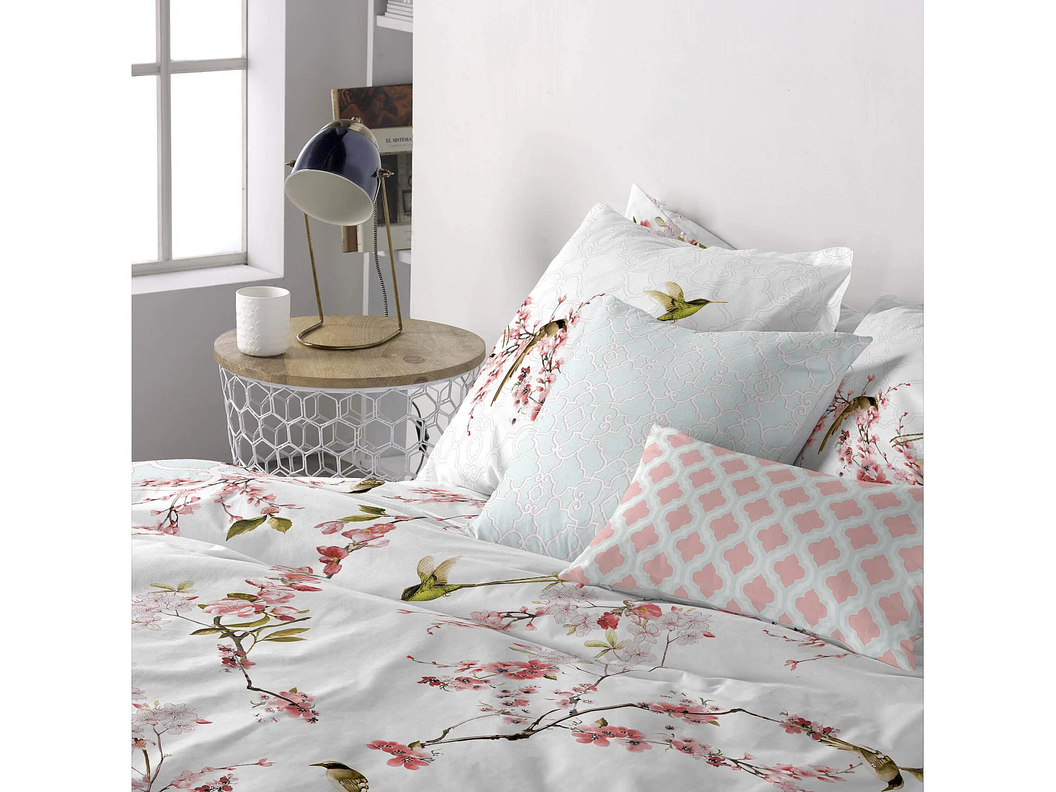 Kissenbezug 50x50 + 50x30 cm Sakura