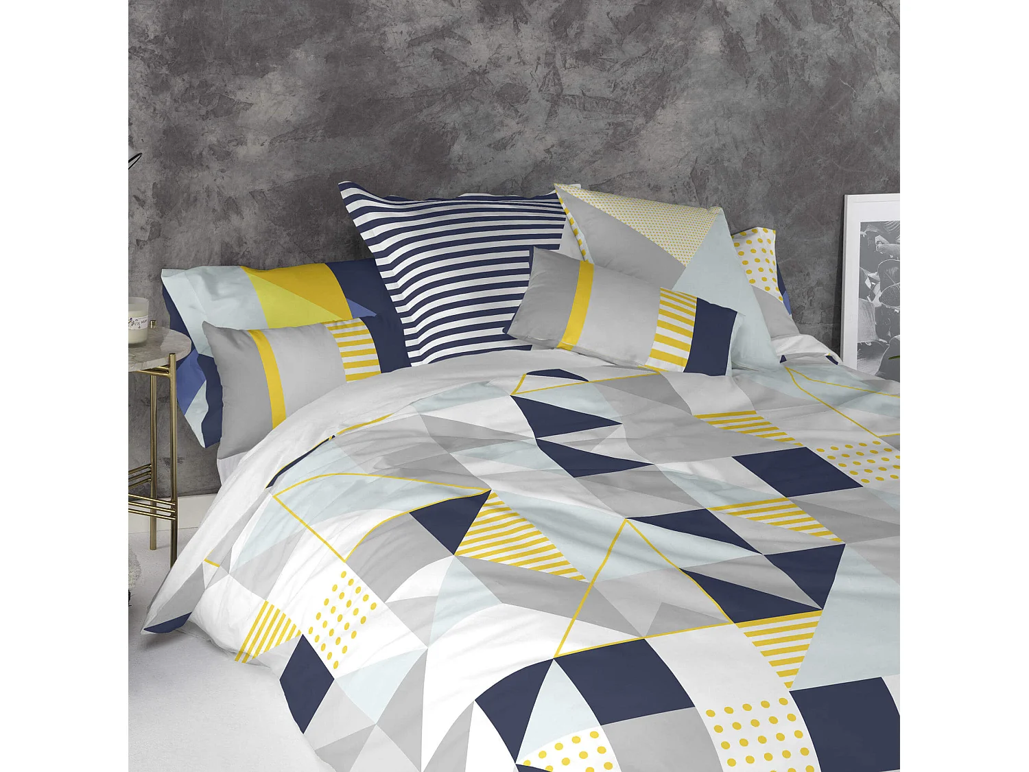 Federa 50x50 + 50x30 cm Geo dot