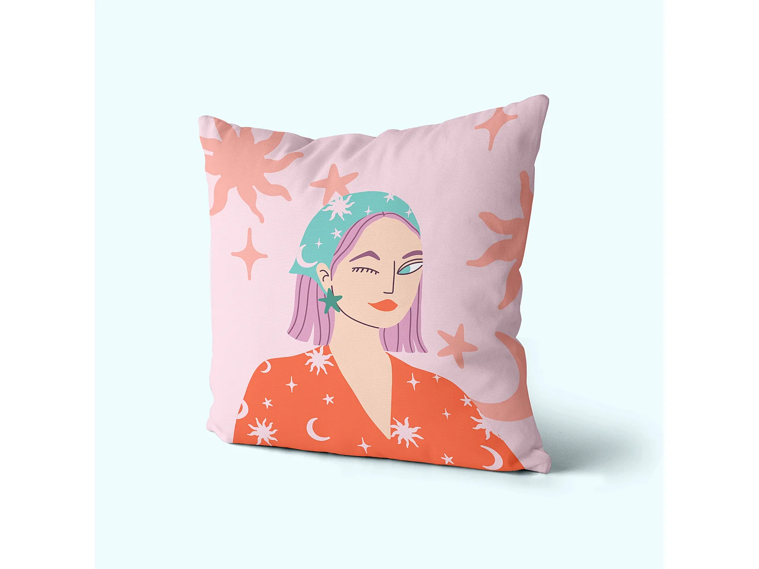 Dekorative kissenbezug 50x50 cm (2er Pack) Wink