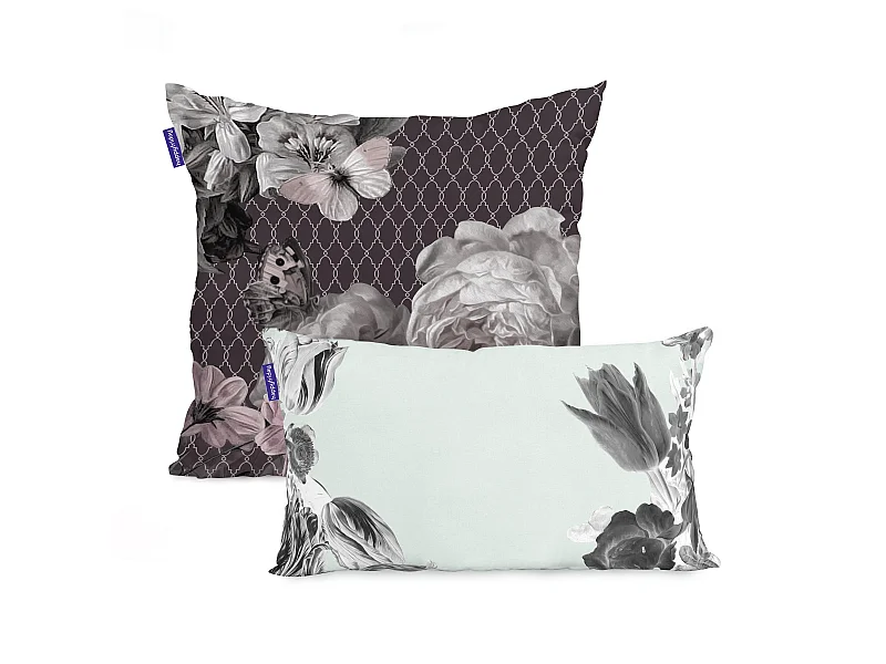 Funda de cojín 50x50 + 50x30 cm Onyx