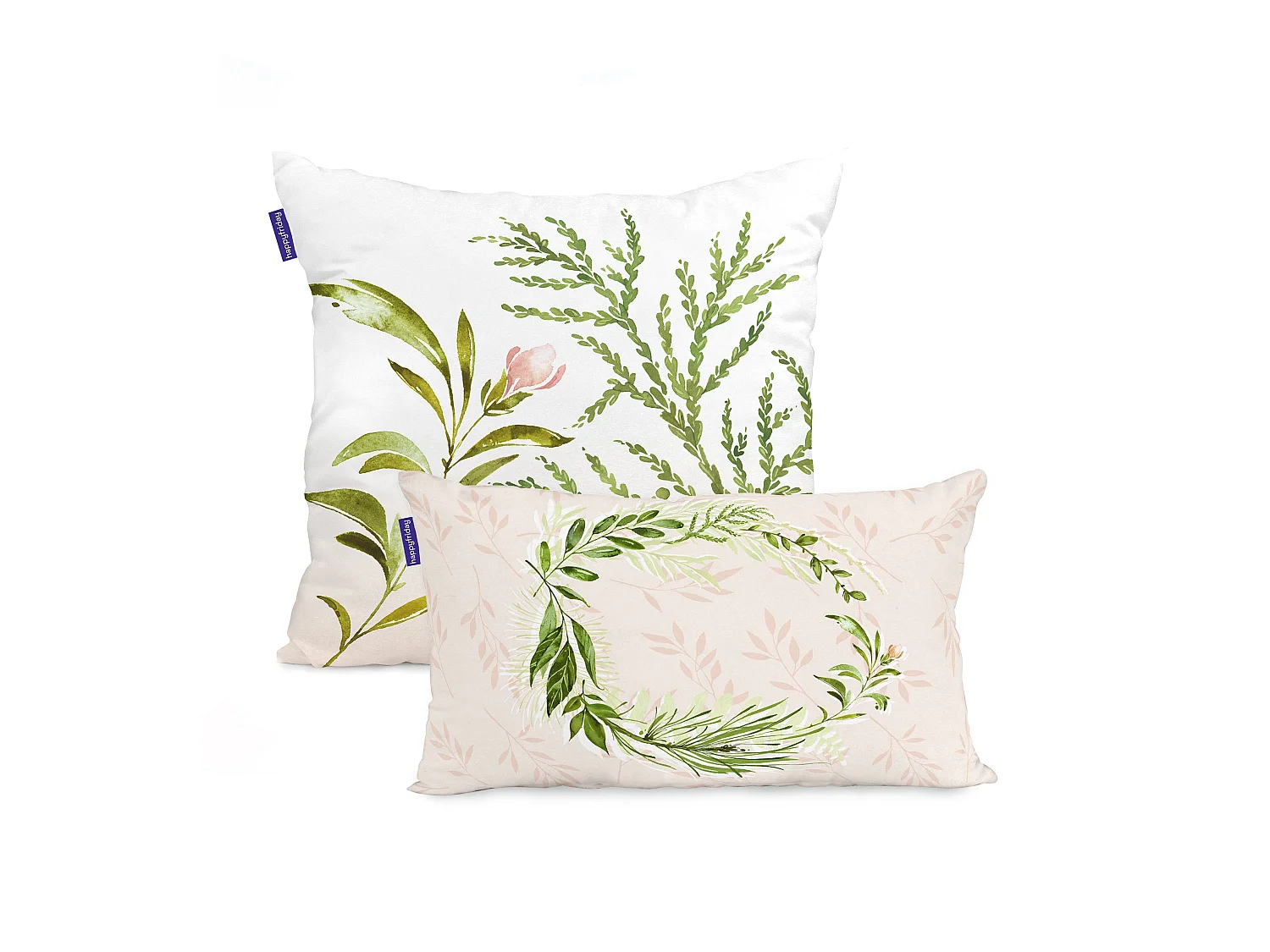 Housse de coussin 50x50 + 50x30 cm Herbal