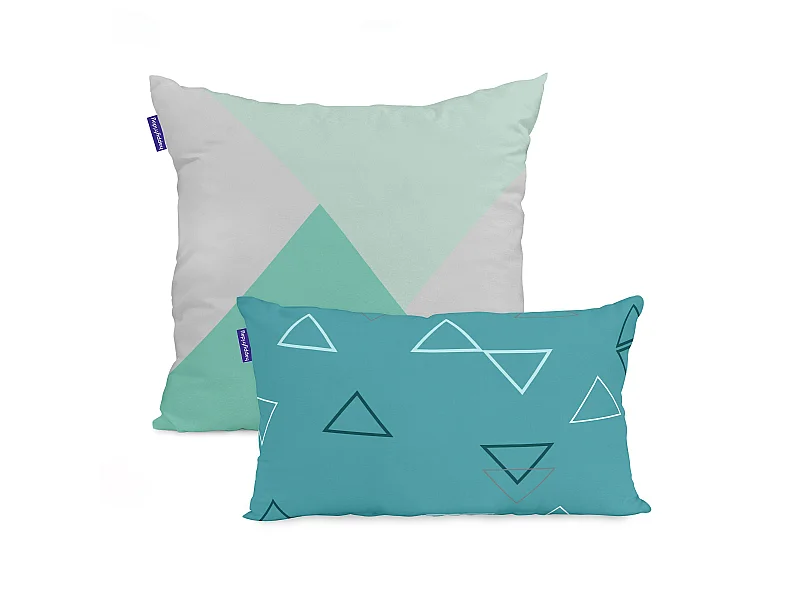 Housse de coussin 50x50 + 50x30 cm Valley