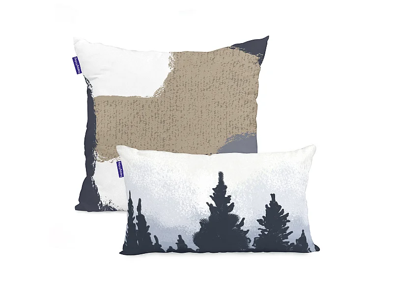 Housse de coussin 50x50 + 50x30 cm Nightfall