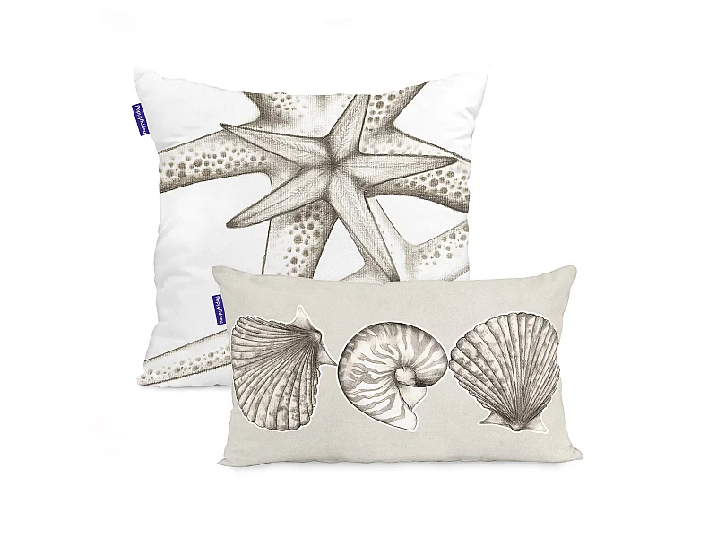 Kissenbezug 50x50 + 50x30 cm Coral reef