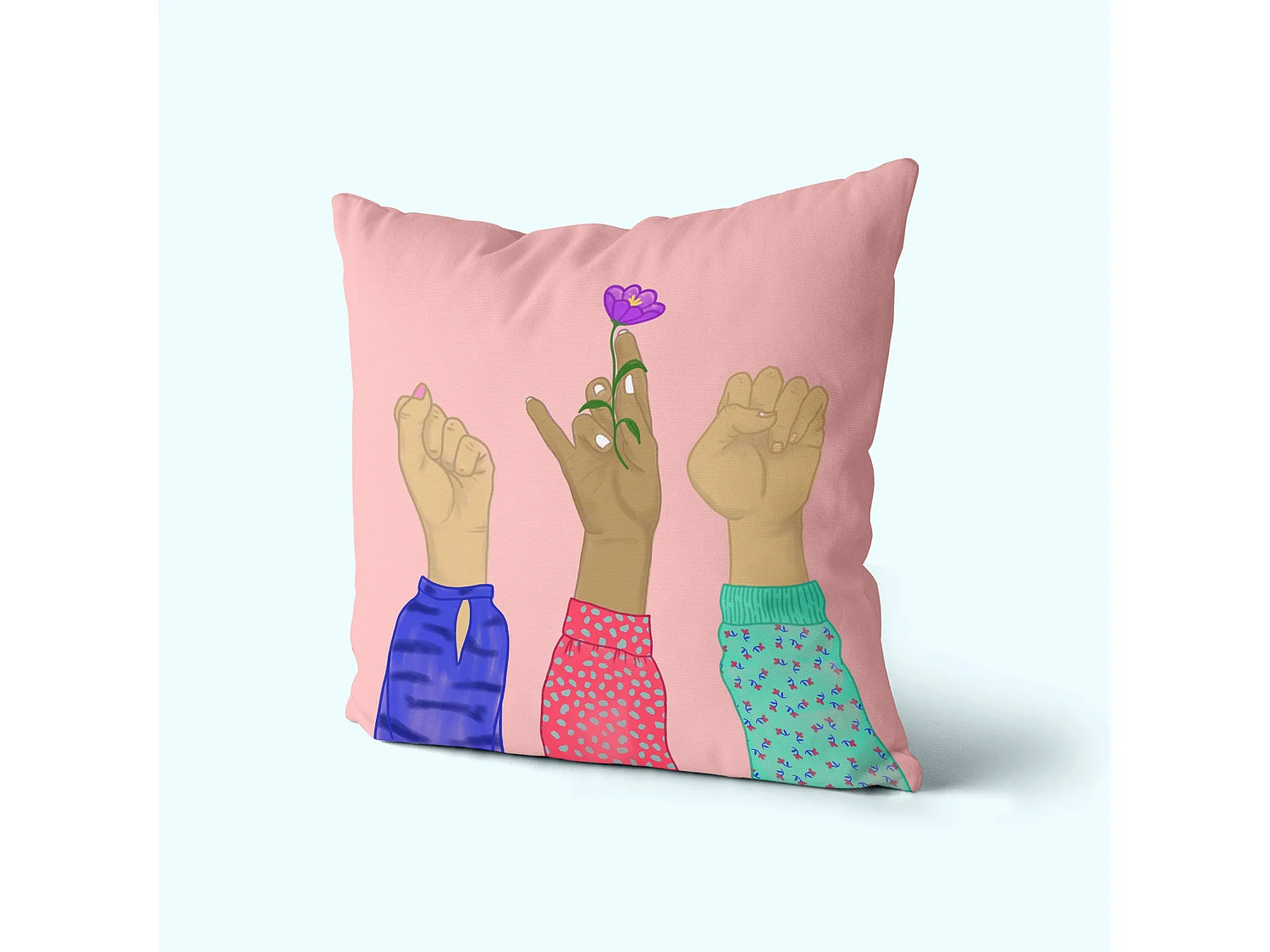 Dekorative kissenbezug 50x50 cm (2er Pack) Me