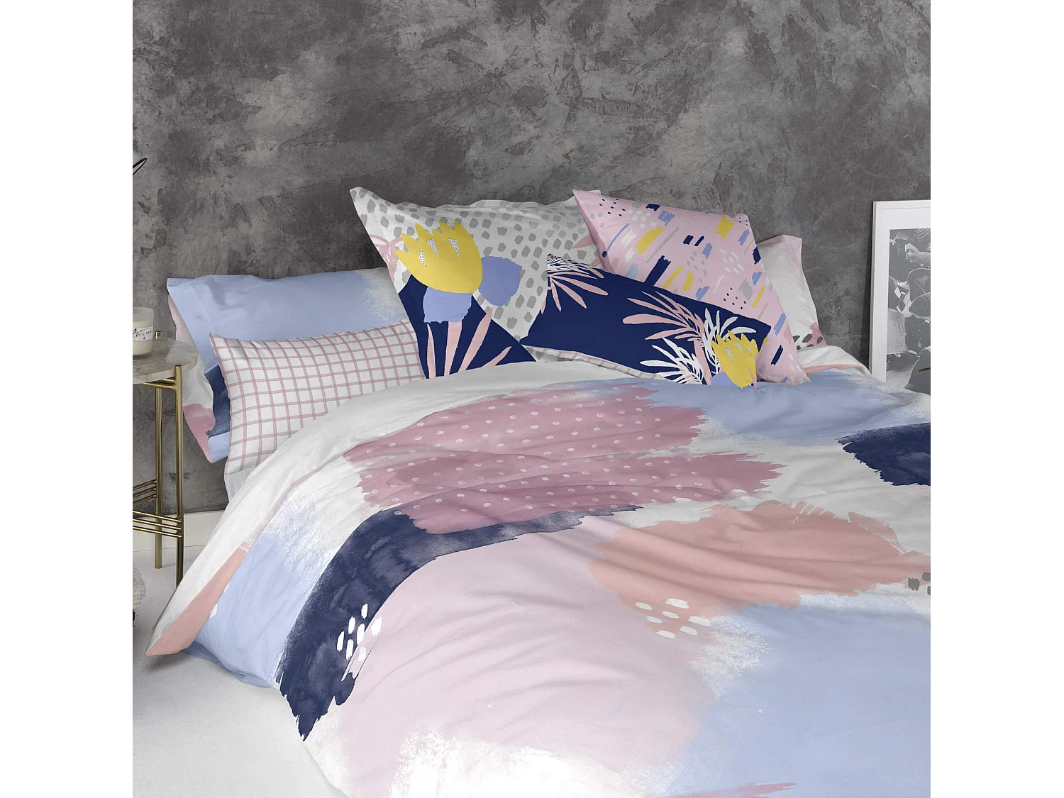 Kissenbezug 50x50 + 50x30 cm Tempera