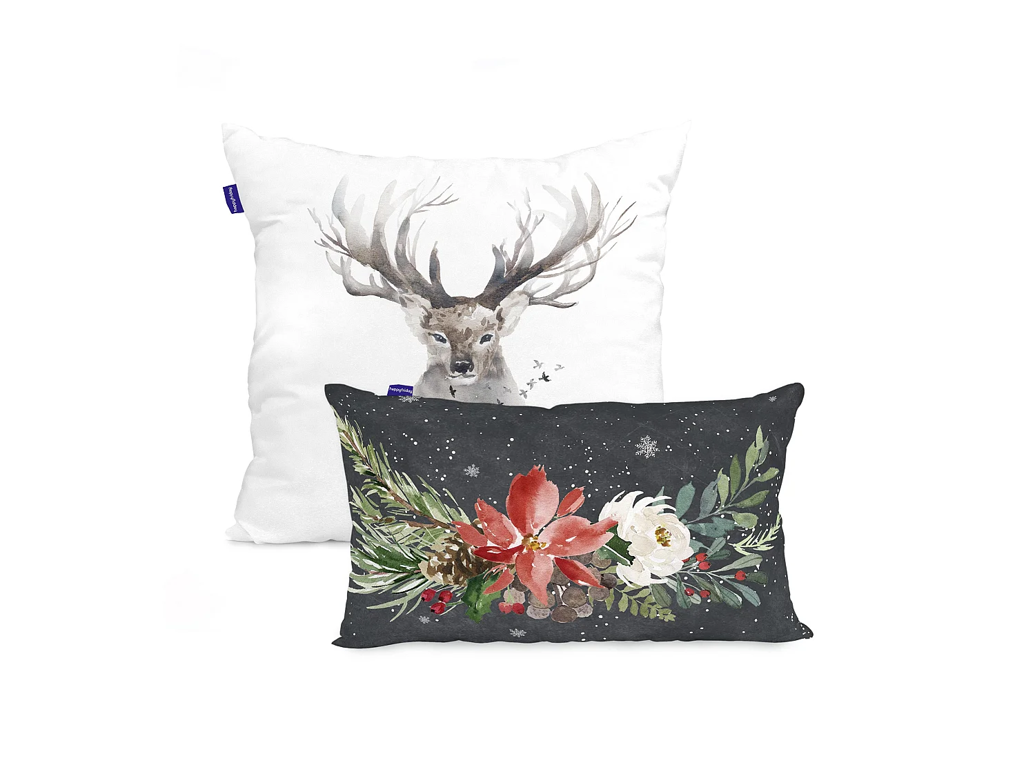 Housse de coussin 50x50 + 50x30 cm Mystical winter