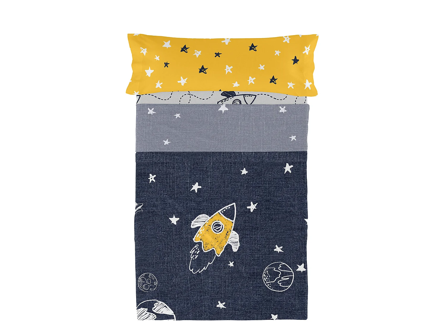 Juego de sabana Cama 80/90 (160x270 cm) Starspace