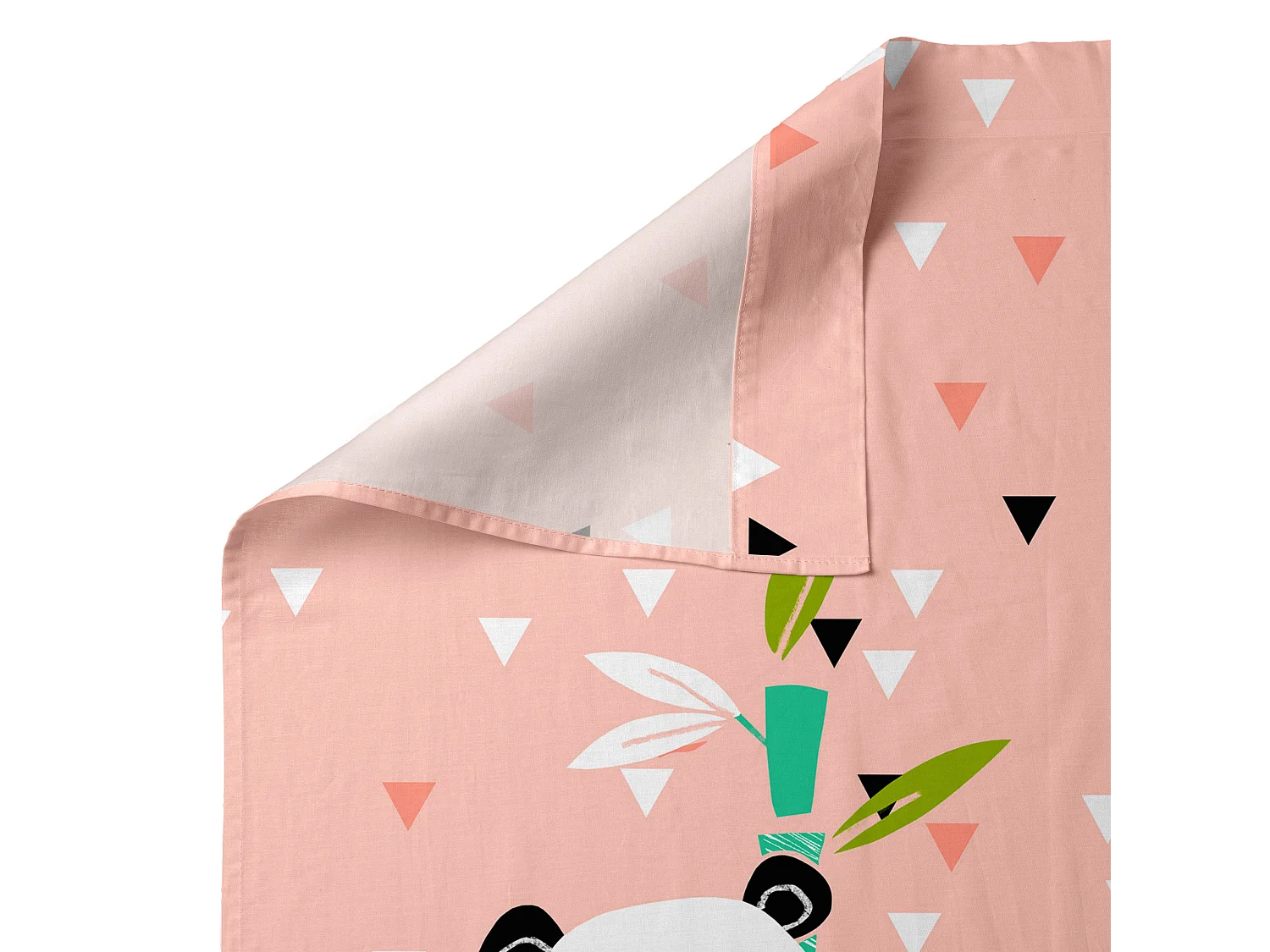 Juego de sabana Cama 80/90 (160x270 cm) Panda garden