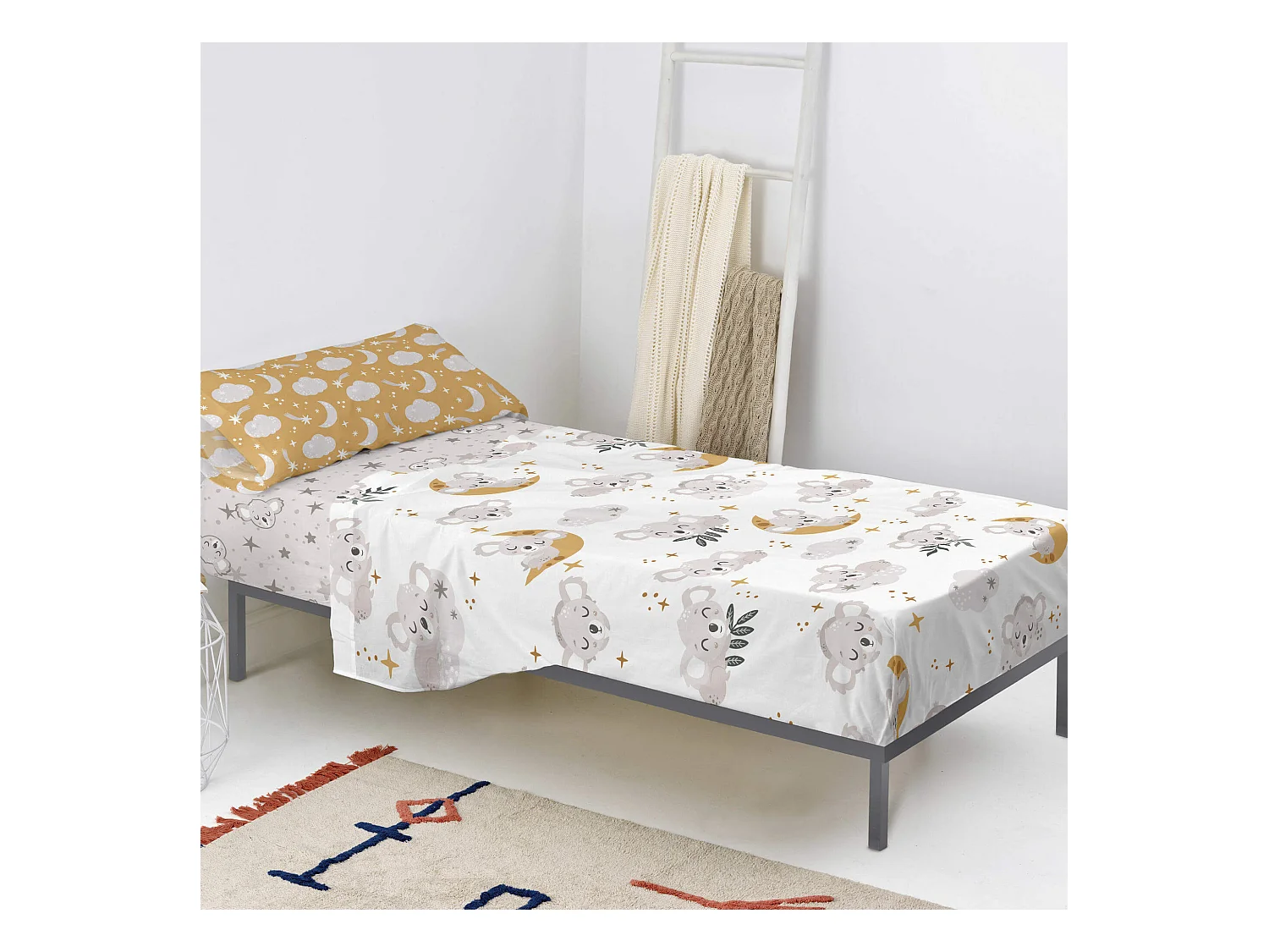 Parure lenzuola Singolo 160x270 cm Baby koala