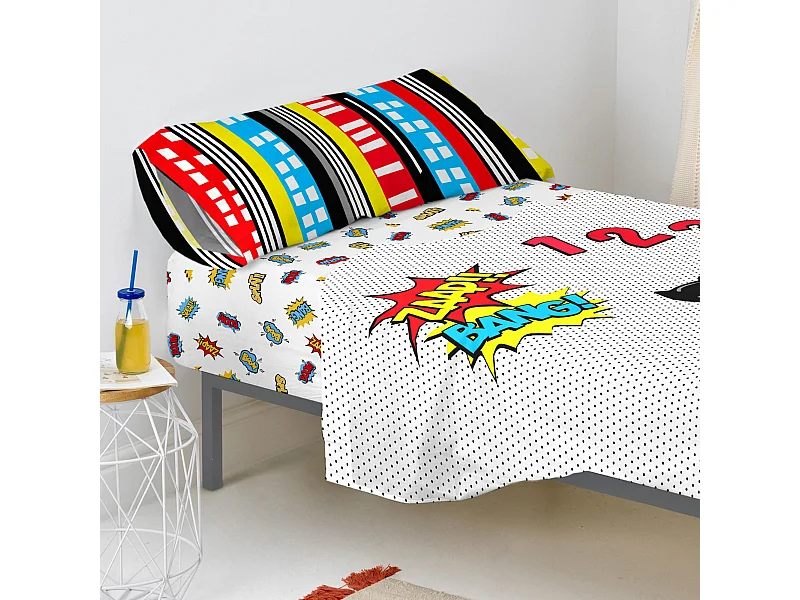 Juego de sabana Cama 80/90 (160x270 cm) Bat