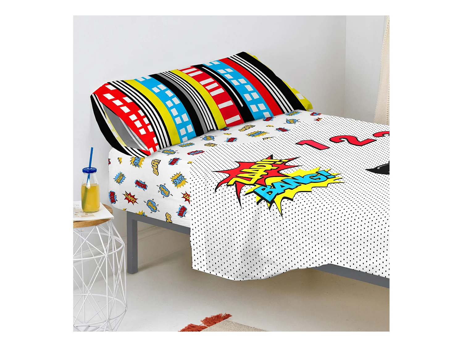 Juego de sabana Cama 80/90 (160x270 cm) Bat