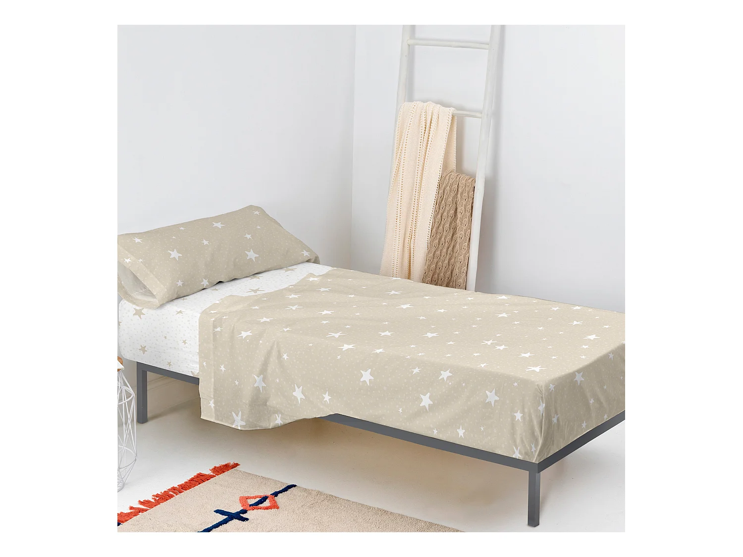 Parure drap 180x270 cm Little star