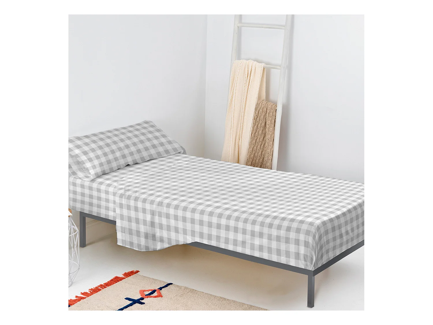 Juego de sabana Cama 105 (180x270 cm) Vichy