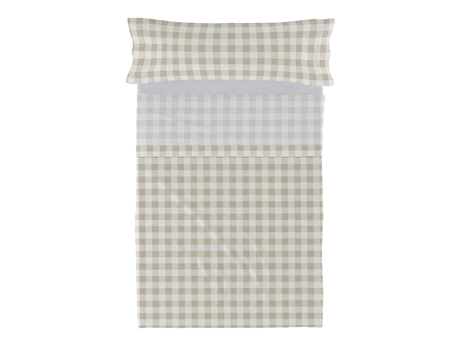 Juego de sabana Cama 105 (180x270 cm) Vichy