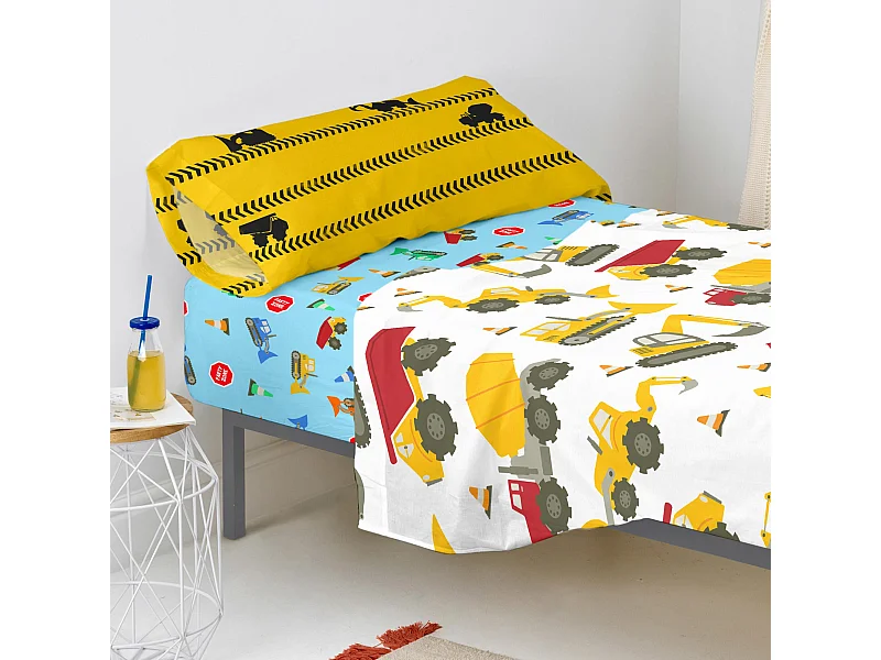 Bettlaken-set 180x270 cm Machinery