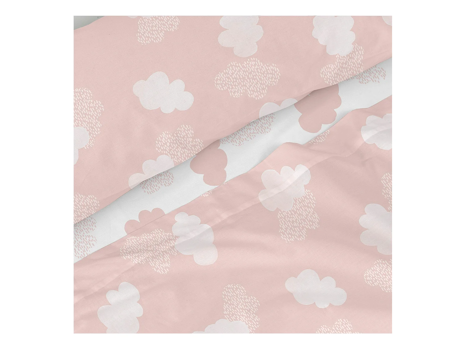 Parure lenzuola Singolo 160x270 cm Clouds