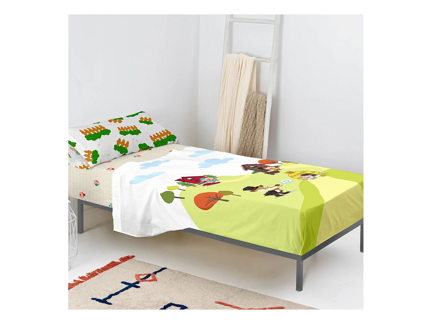 Parure drap 160x270 cm Piggys