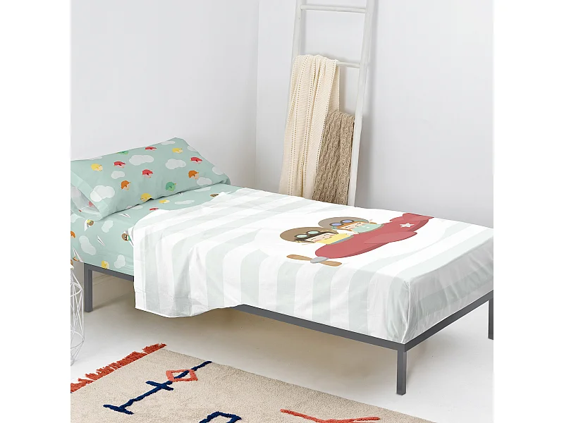 Bettlaken-set 180x270 cm Learning to fly