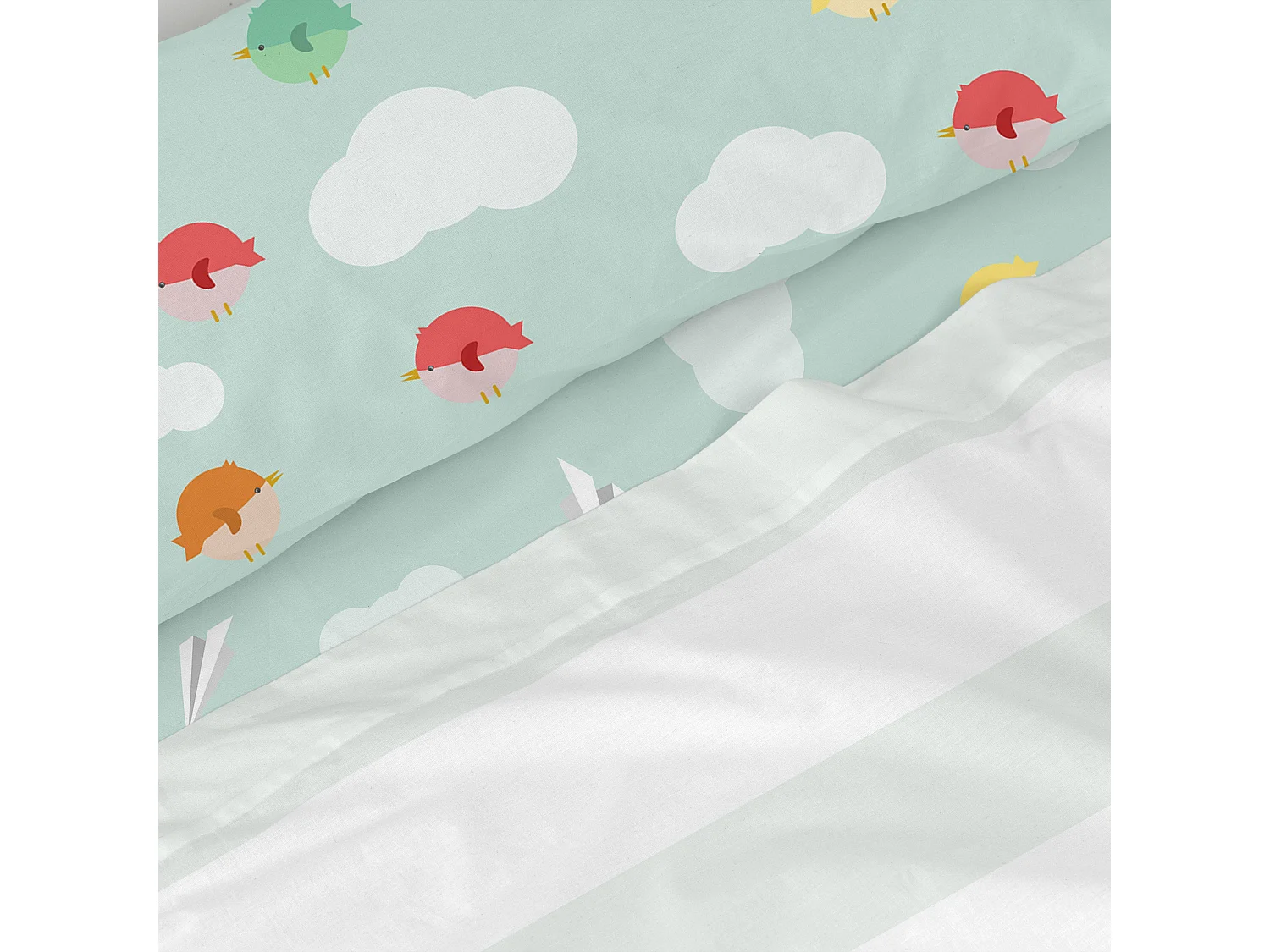 Bettlaken-set 180x270 cm Learning to fly