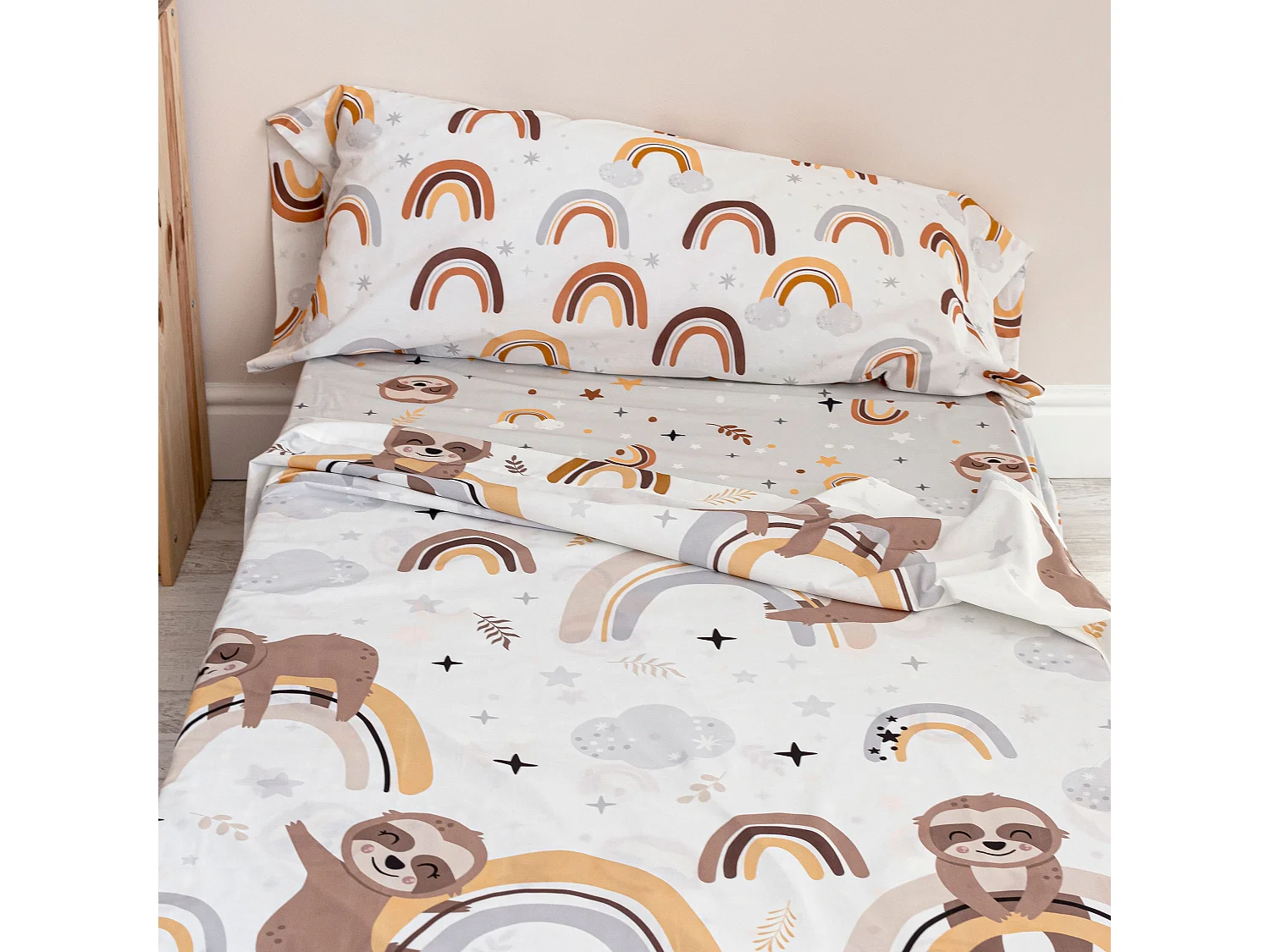 Juego de sabana Cama 105 (180x270 cm) Sleepy sloth