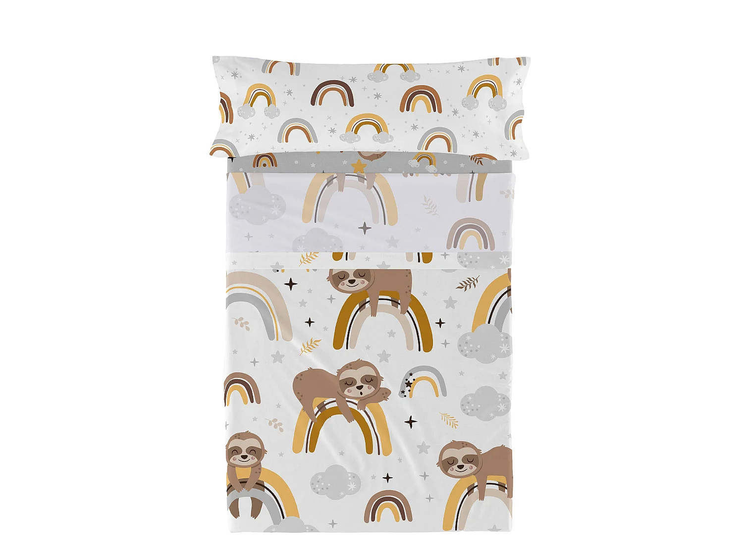 Juego de sabana Cama 105 (180x270 cm) Sleepy sloth