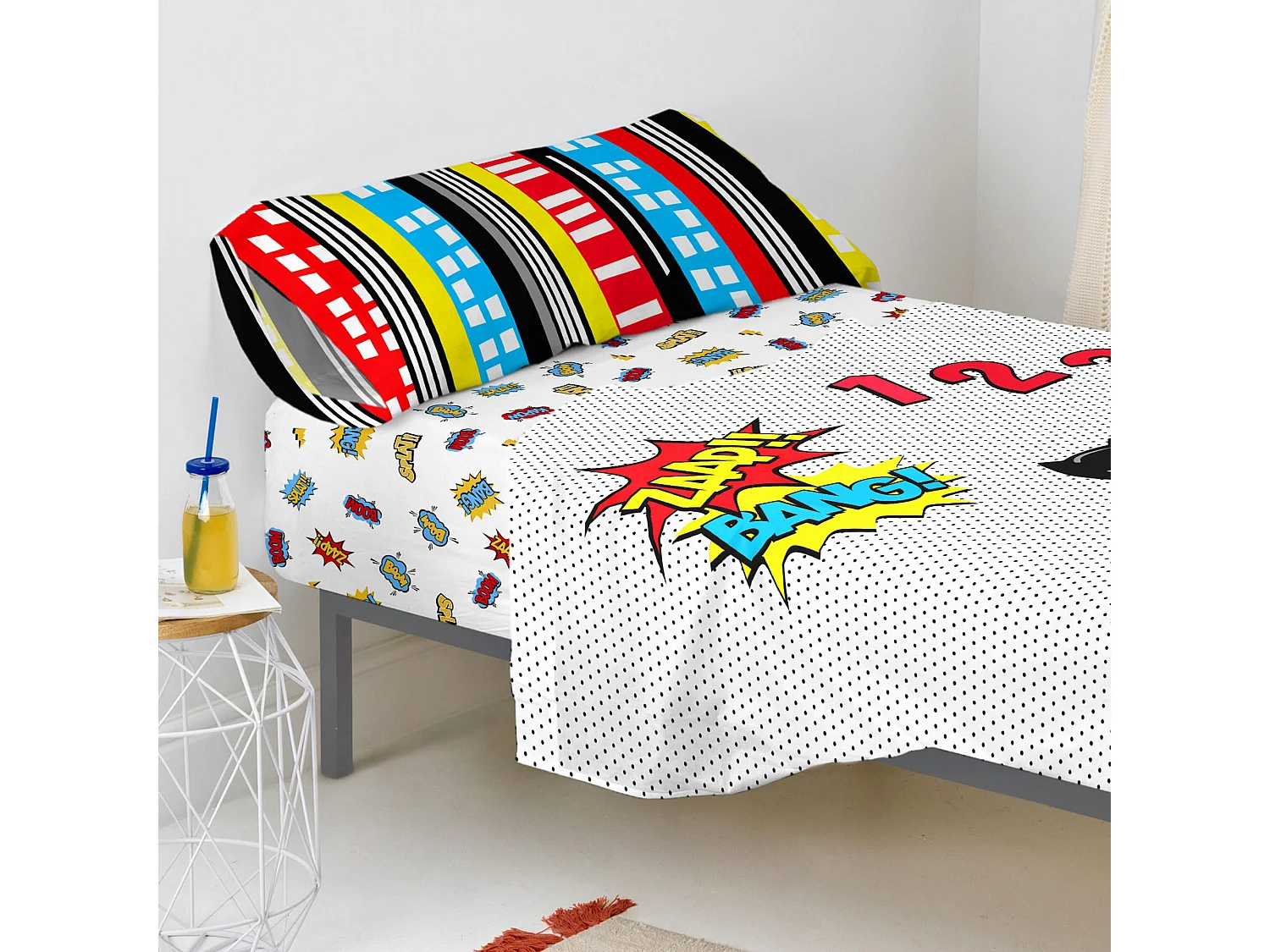 Juego de sabana Cama 105 (180x270 cm) Bat