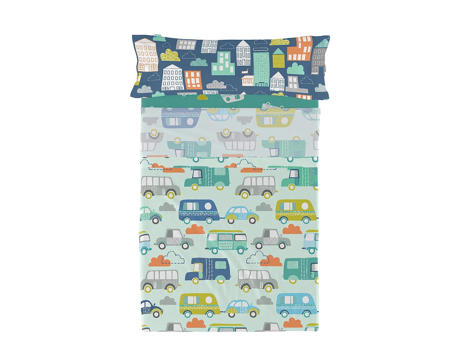 Juego de sabana Cama 80/90 (160x270 cm) Holidays