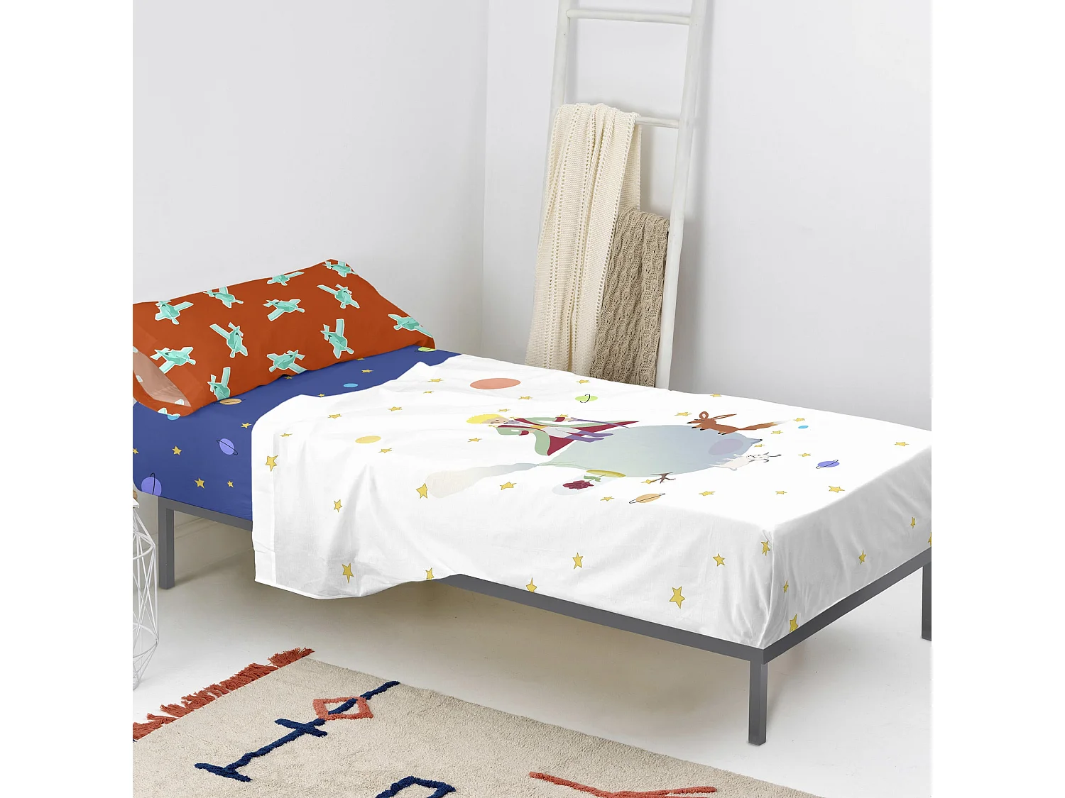 Juego de sabana Cama 80/90 (160x270 cm) Le petit prince