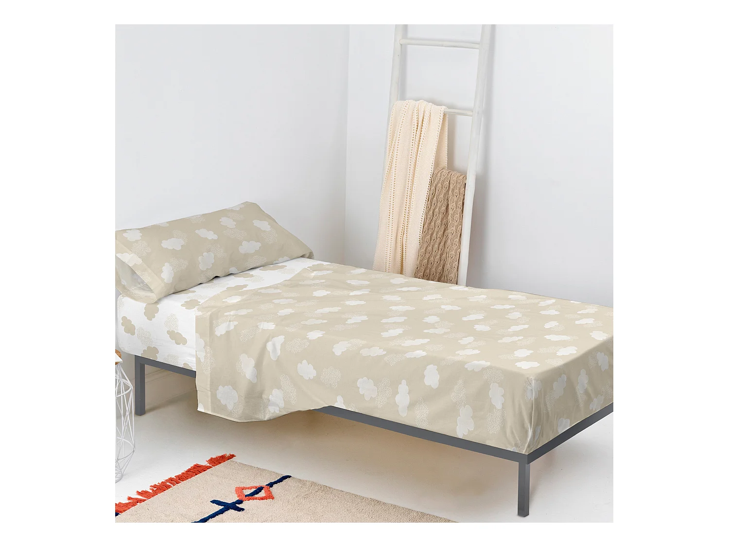 Juego de sabana Cama 80/90 (160x270 cm) Clouds
