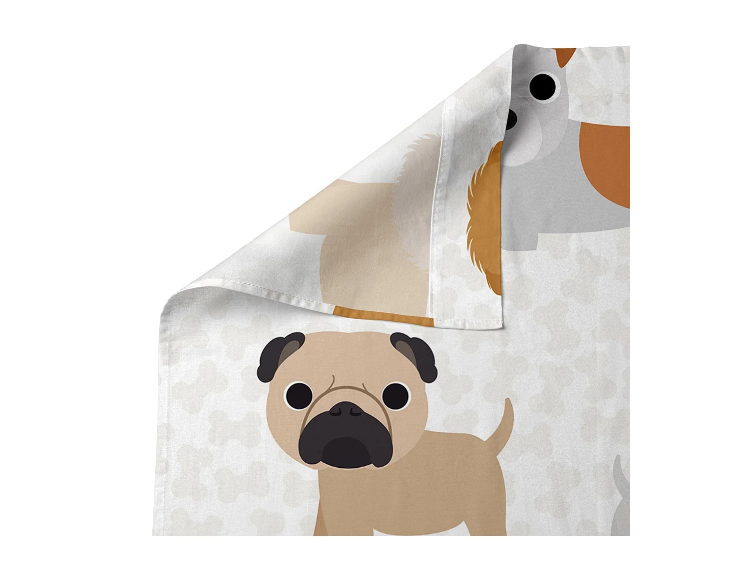 Juego de sabana Cama 105 (180x270 cm) Dogs