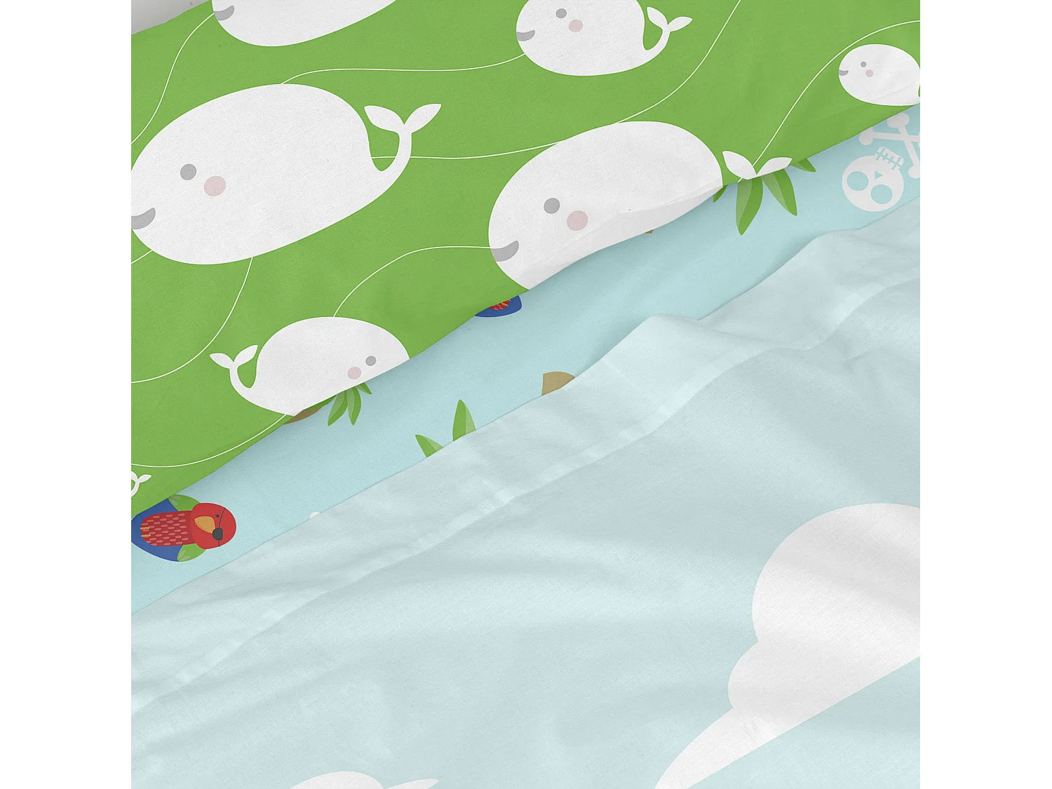 Juego de sabana Cama 105 (180x270 cm) Pirata