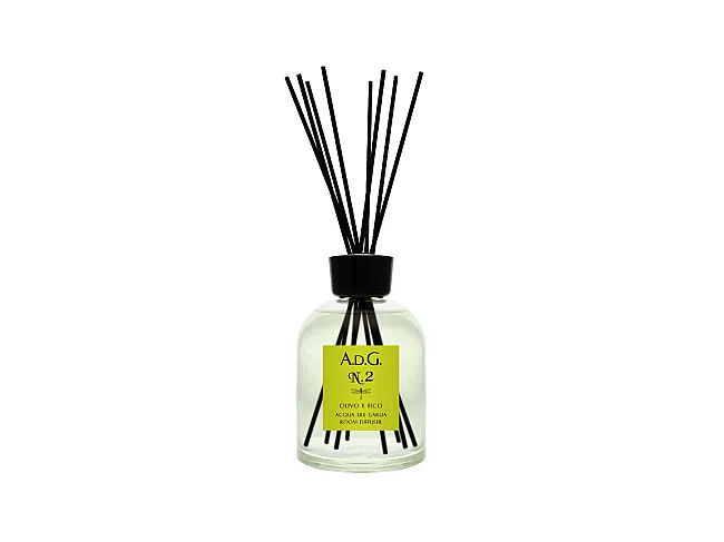 Profumatore d'ambiente Olivo e Fico 250 ml - Acqua del Garda - Trasparente - 10 x 13,5 cm