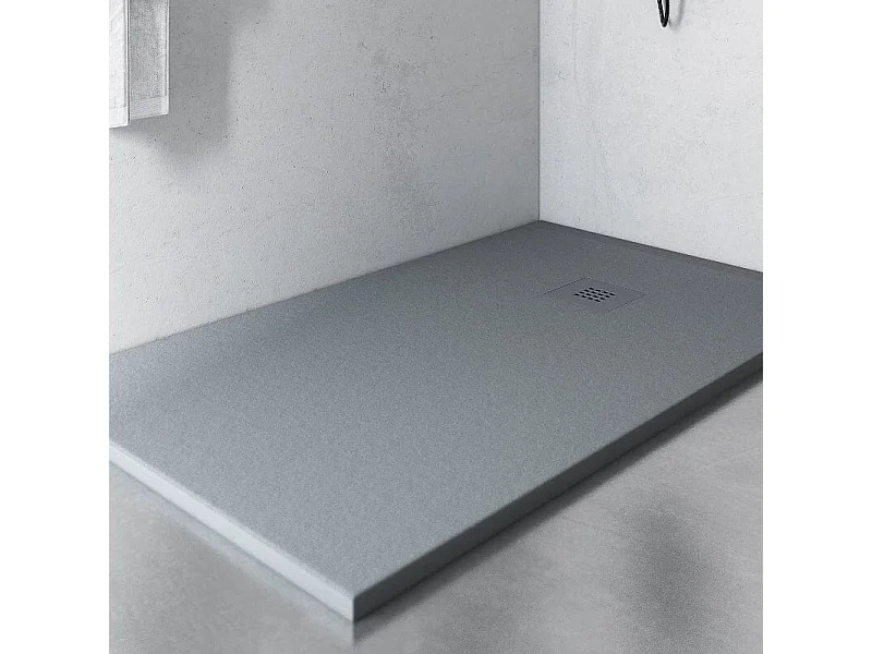 Plato de ducha resina MADISON CENIZA  100x170cm