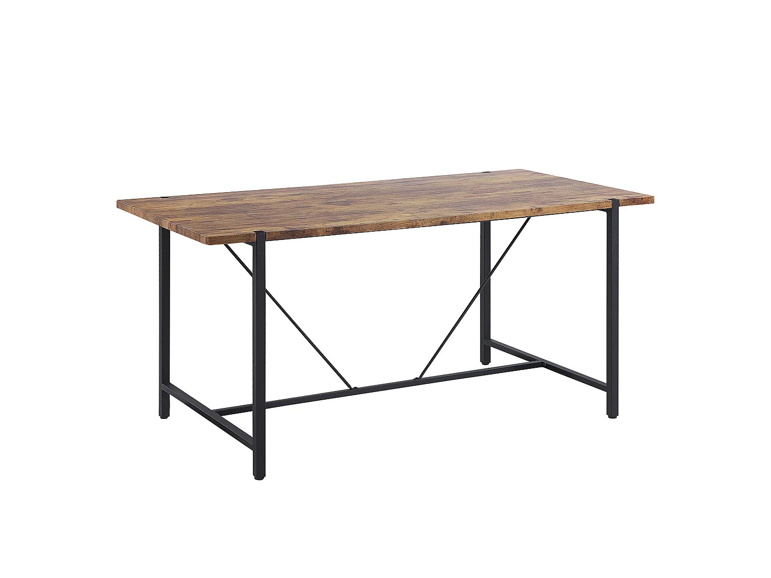 Mesa de comedor SARITAS Marrón 160 cm 80 cm